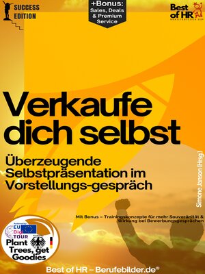 cover image of Verkaufe dich selbst – Überzeugende Selbstpräsentation im Vorstellungsgespräch